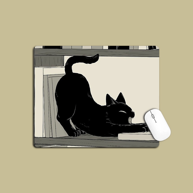 Mouse Mat Cat Mause Pad Cute C - Desk Setup Kawaii recension och pris