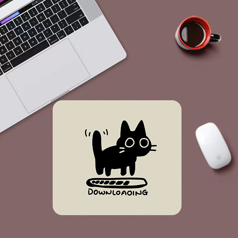 Mouse Mat Cat Mause Pad Cute C - Desk Setup Kawaii recension och pris