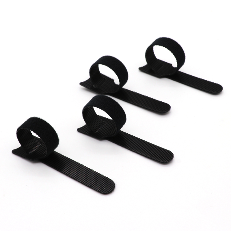 10~1000pcs Black T-type Cable  - Cable Velcro Strap recension och pris