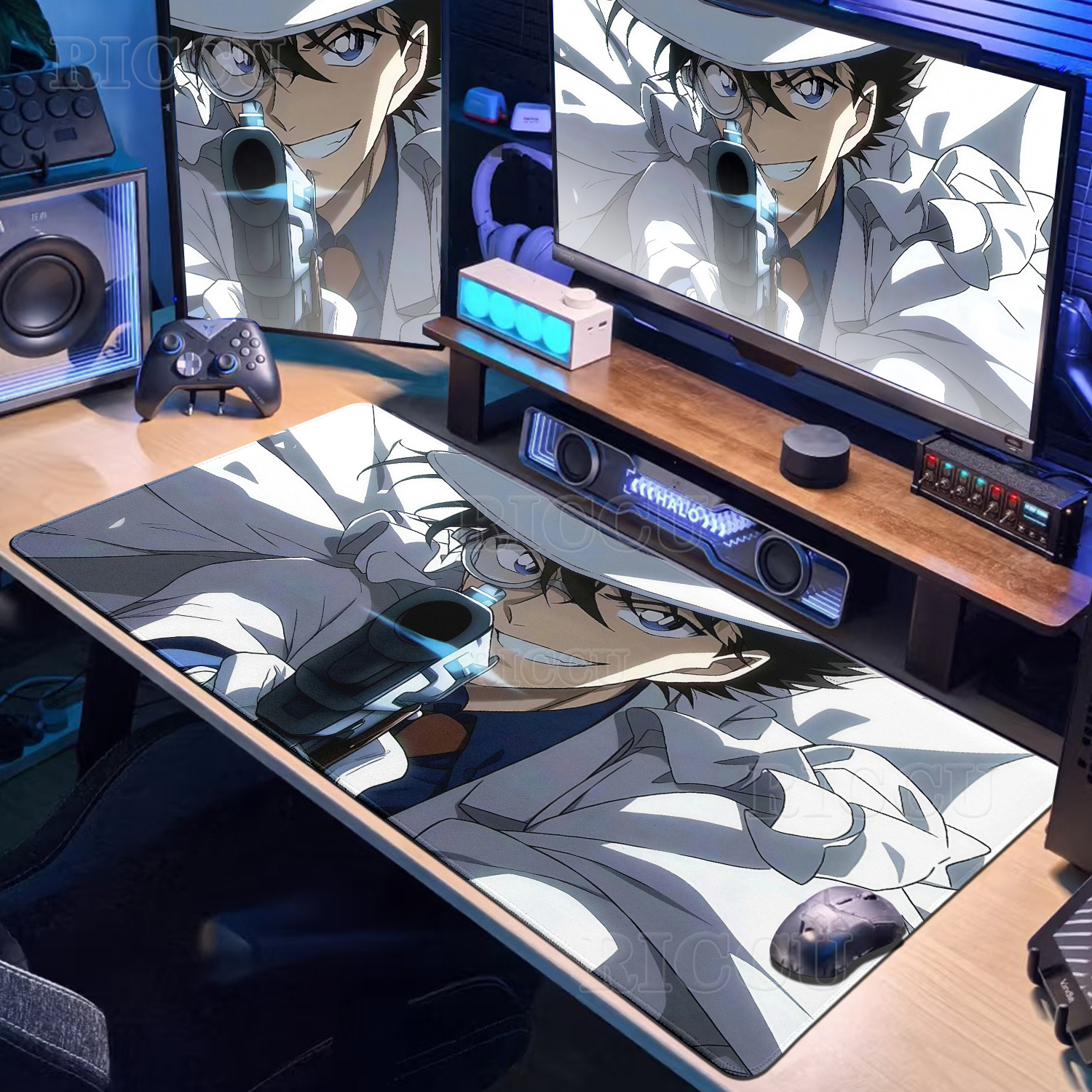 Anime D-Detective Conan Mouse  - Desk Setup Keyboard recension och pris