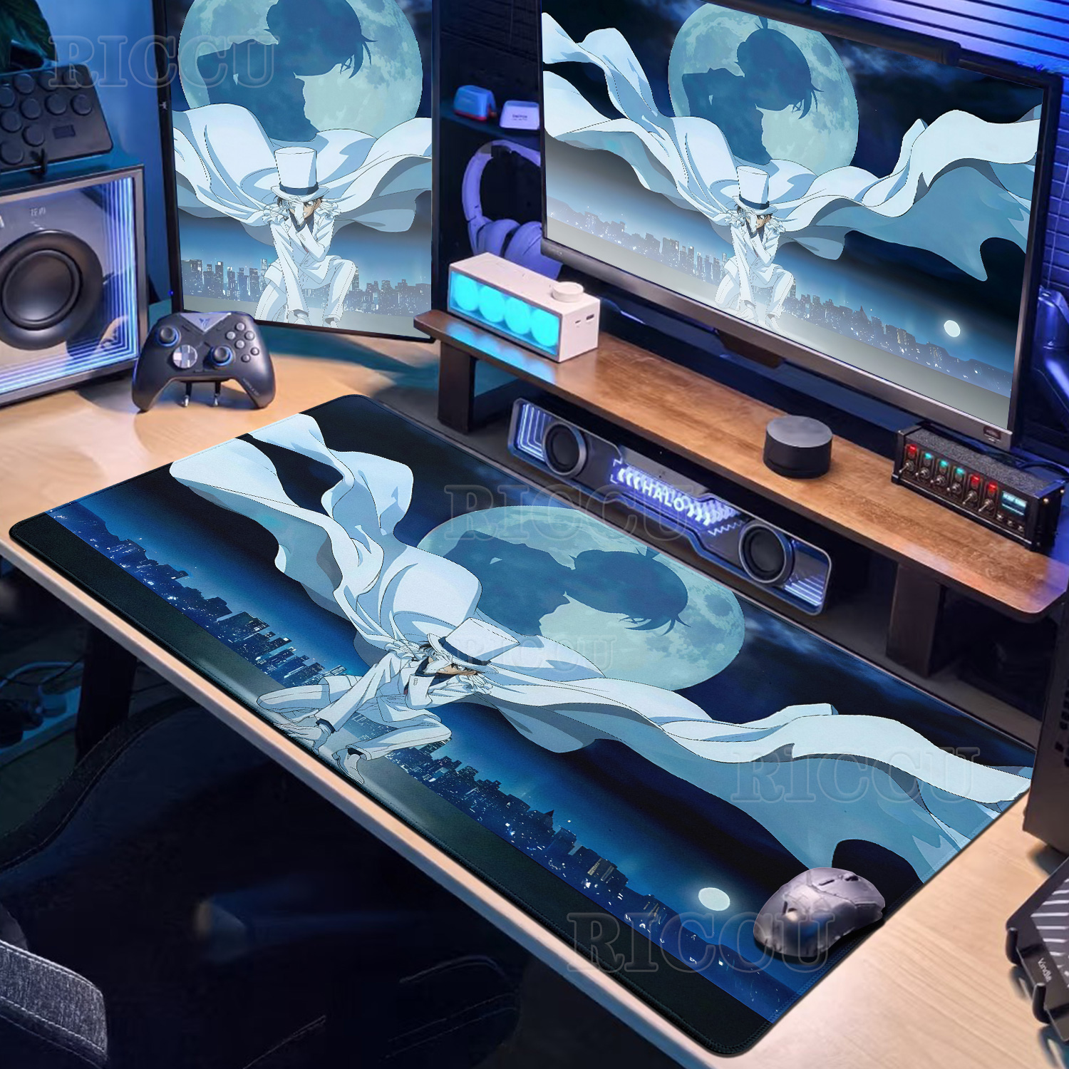 Anime D-Detective Conan Mouse  - Desk Setup Keyboard recension och pris