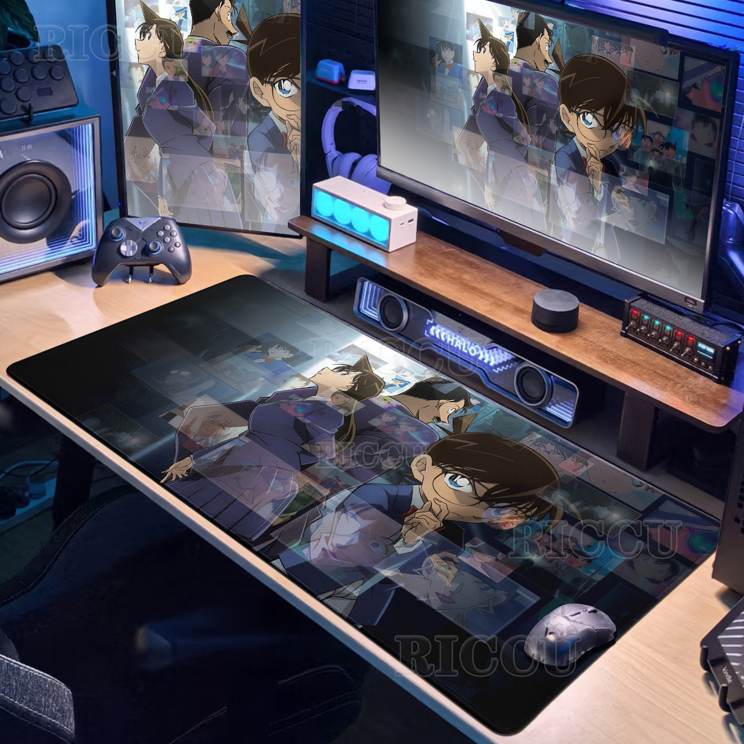 Anime D-Detective Conan Mouse  - Desk Setup Keyboard recension och pris