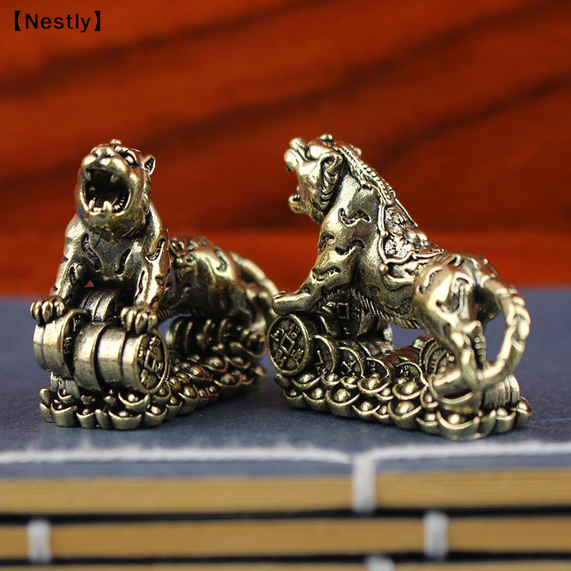 Brass Tiger Desktop Decoration - Desk Setup At Home recension och pris