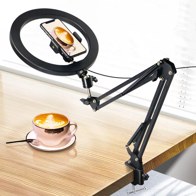 Nice Overhead Tripod With Ring - Desk Setup At Home recension och pris