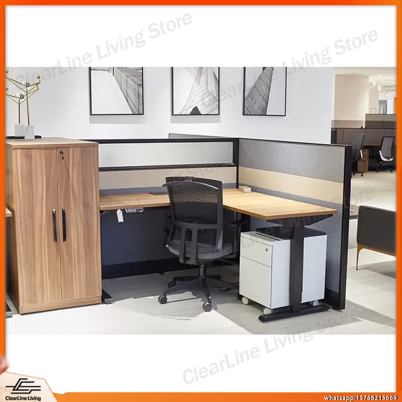 L Shaped Electric Height Adjus - Desk Setup Corner recension och pris