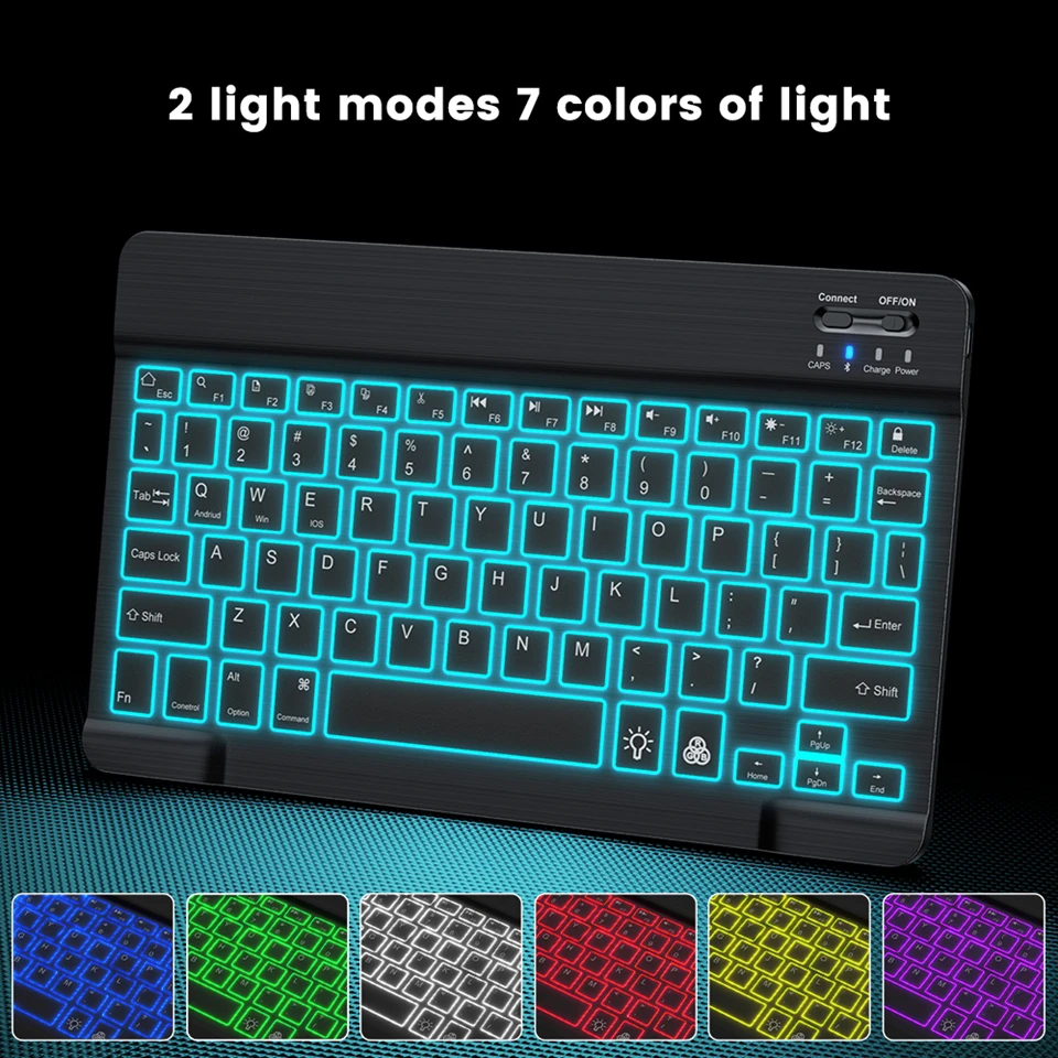 2026 Backlight Bluetooth Keybo - Desk Setup Keyboard recension och pris