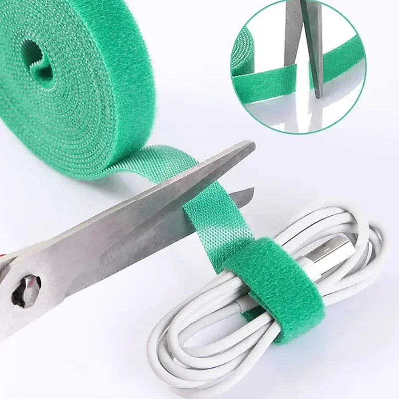 5M/Roll 12mm Width Cable Organ - Cable Velcro Strap recension och pris