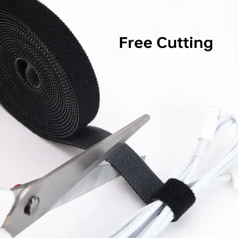 5M/Roll 12mm Width Cable Organ - Cable Velcro Strap recension och pris