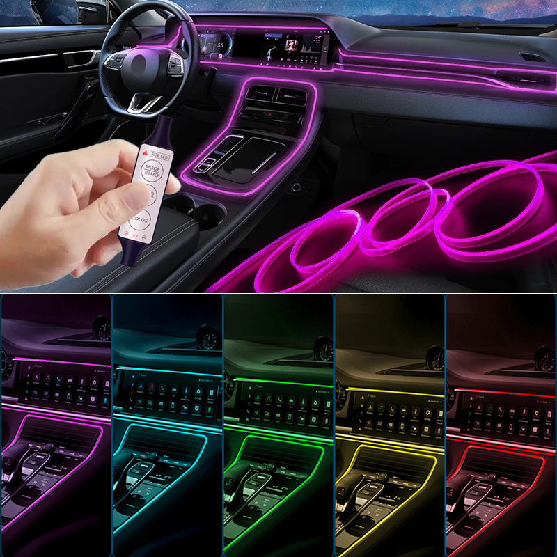 1/2/3/4/5M Car Interior Light  - Ambient Light Bar Usb recension och pris