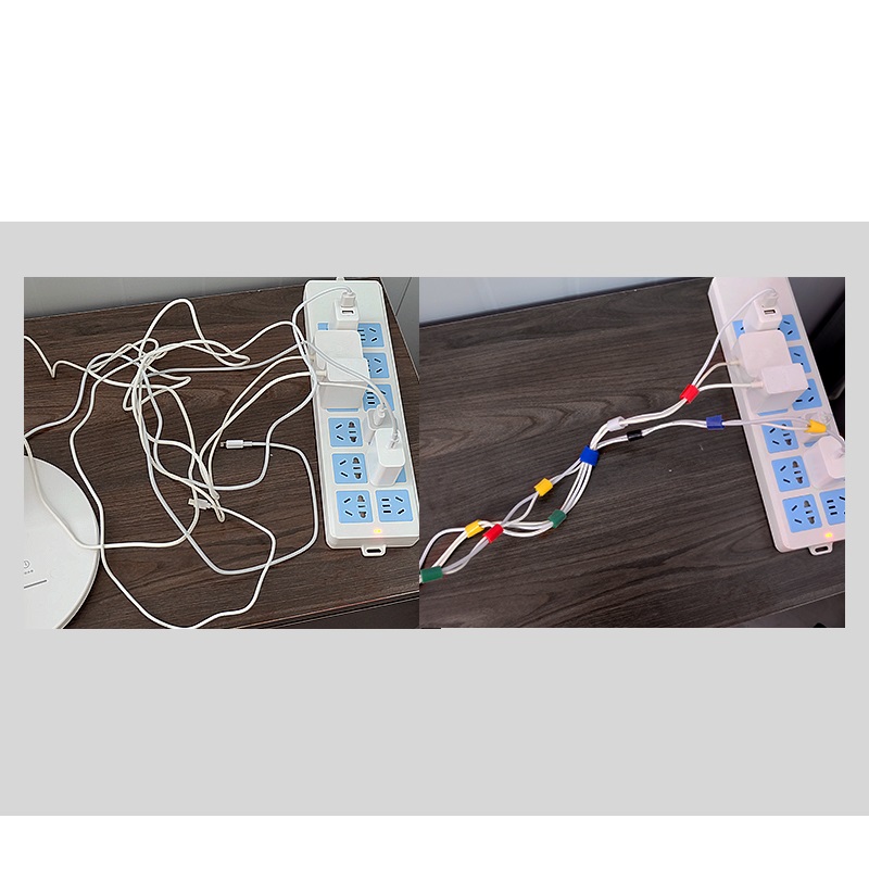 2/10M Cable Ties Reusable Loop - Cable Velcro Strap recension och pris
