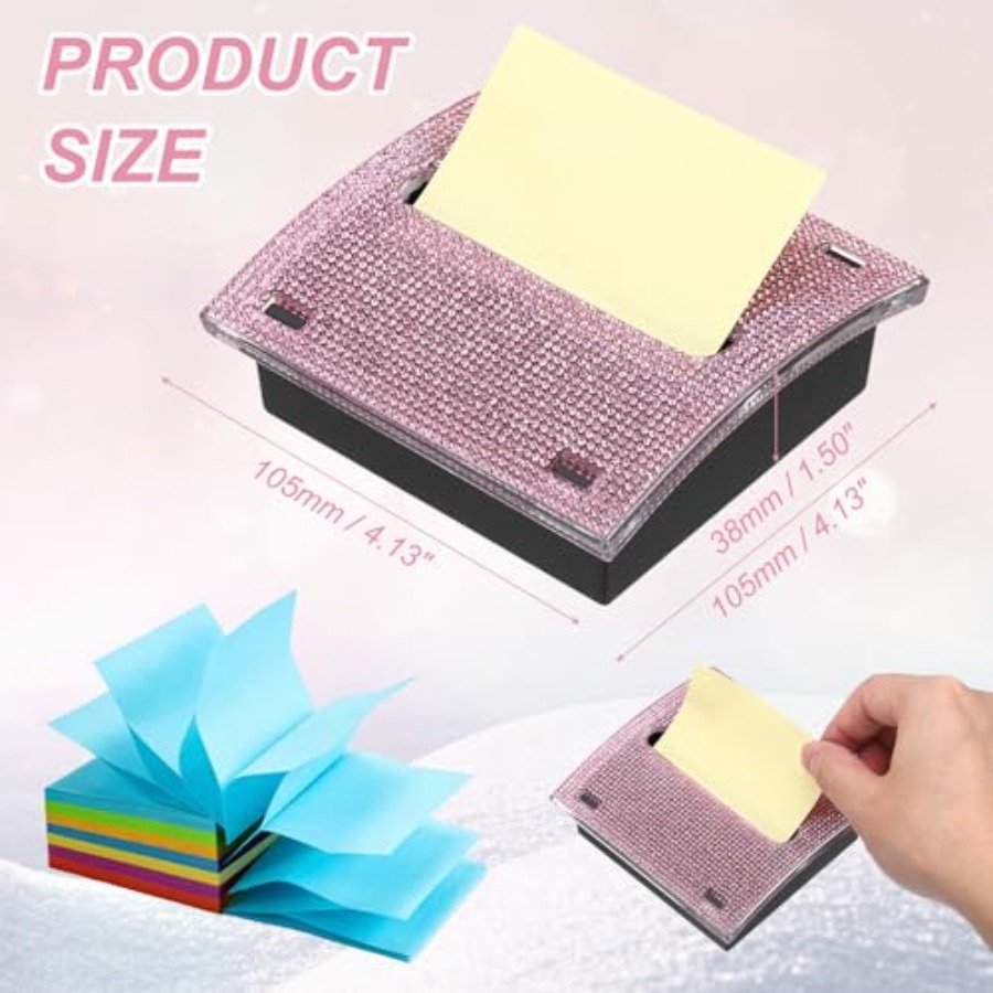 Stick Note Pad Holders, 4 x 4  - Sticky Memo Holder recension och pris