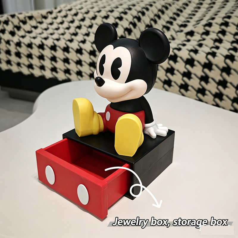 Cute Mouse Drawer Storage Box  - Desk Setup At Home recension och pris