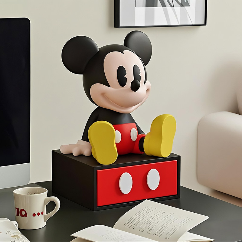 Cute Mouse Drawer Storage Box  - Desk Setup At Home recension och pris