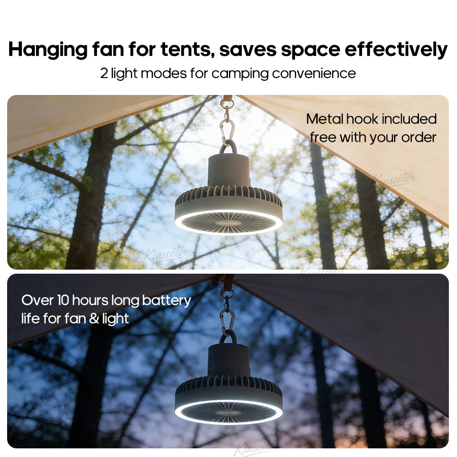 10000mAh 4000mAh Camping Fan R - Desk Setup Gear recension och pris