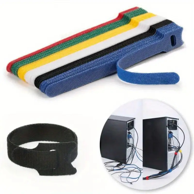 30Pcs Multicolor Reusable Velc - Cable Velcro Strap recension och pris