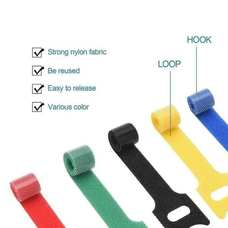 10/30/50pcs Multi-Purpose Fast - Cable Velcro Strap recension och pris