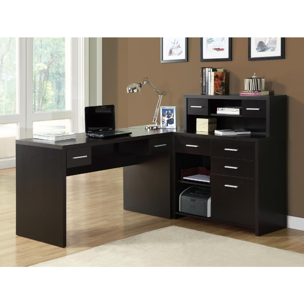 Computer Desk L-Shaped - Left  - Desk Setup Corner recension och pris