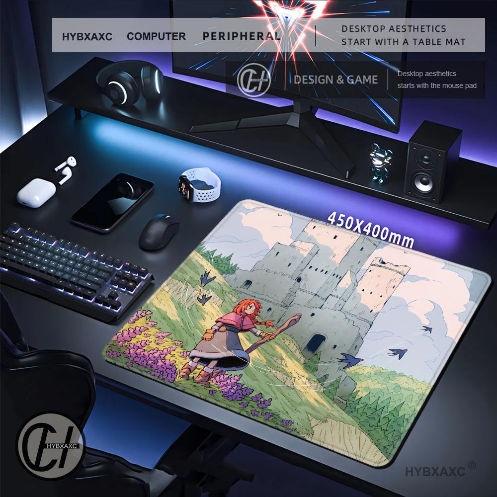 HYBXAXC Anime Castle Adventure - Desk Setup Girl recension och pris