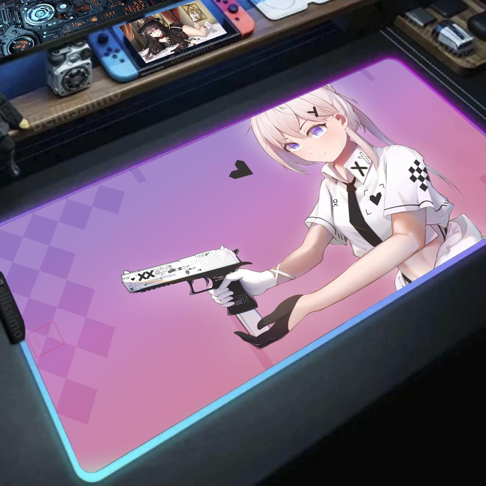 Girl with a gun Anime DIY game - Desk Setup Girl recension och pris
