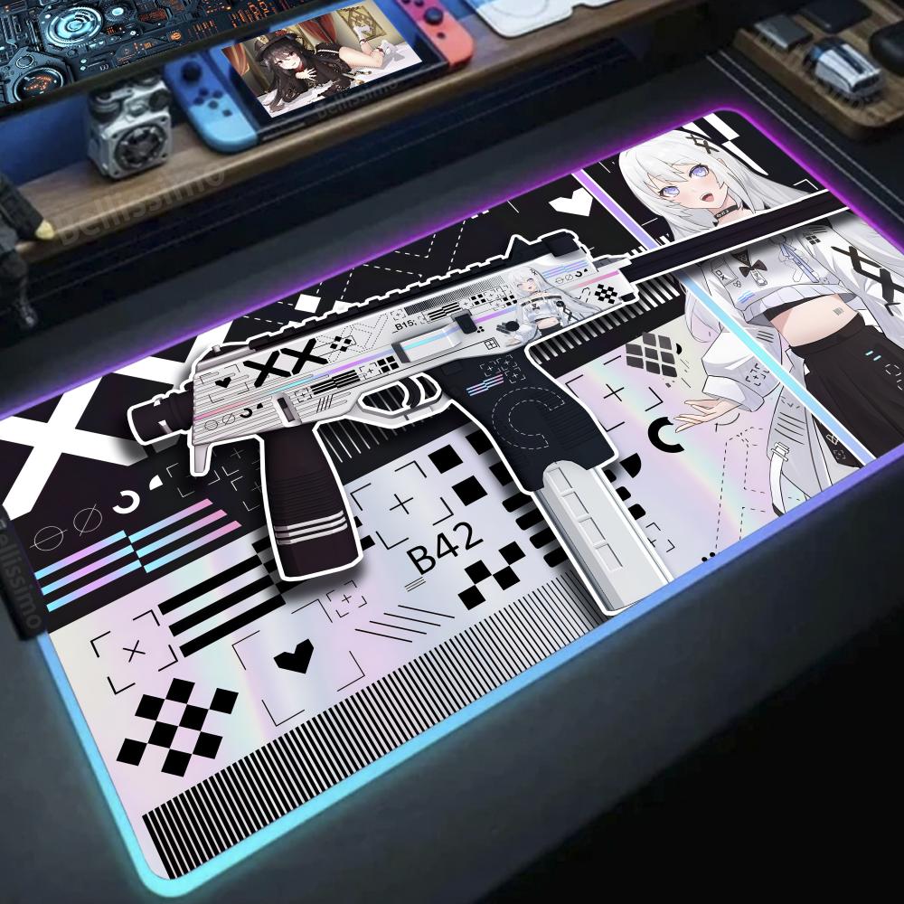 Girl with a gun Anime DIY game - Desk Setup Girl recension och pris