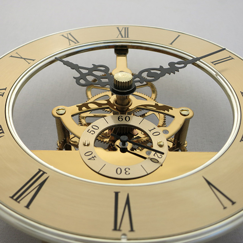 High-grade Metal Inlaid Clock  - Desk Setup Gear recension och pris