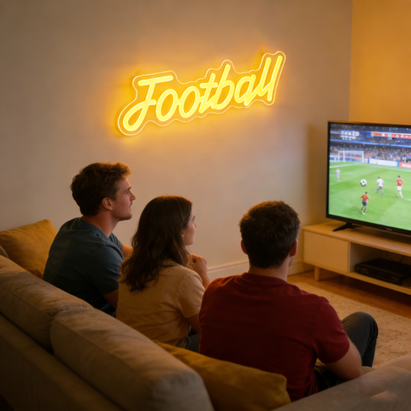Football Dimmable LED Neon Sig - Ambient Light Bar Usb recension och pris