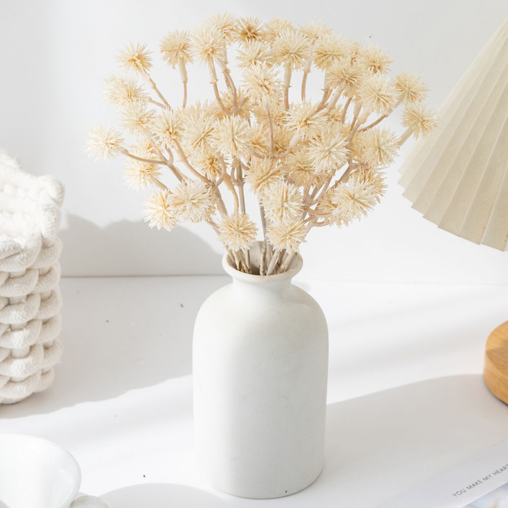 Artificial Plants Spike ball H - Desk Setup At Home recension och pris