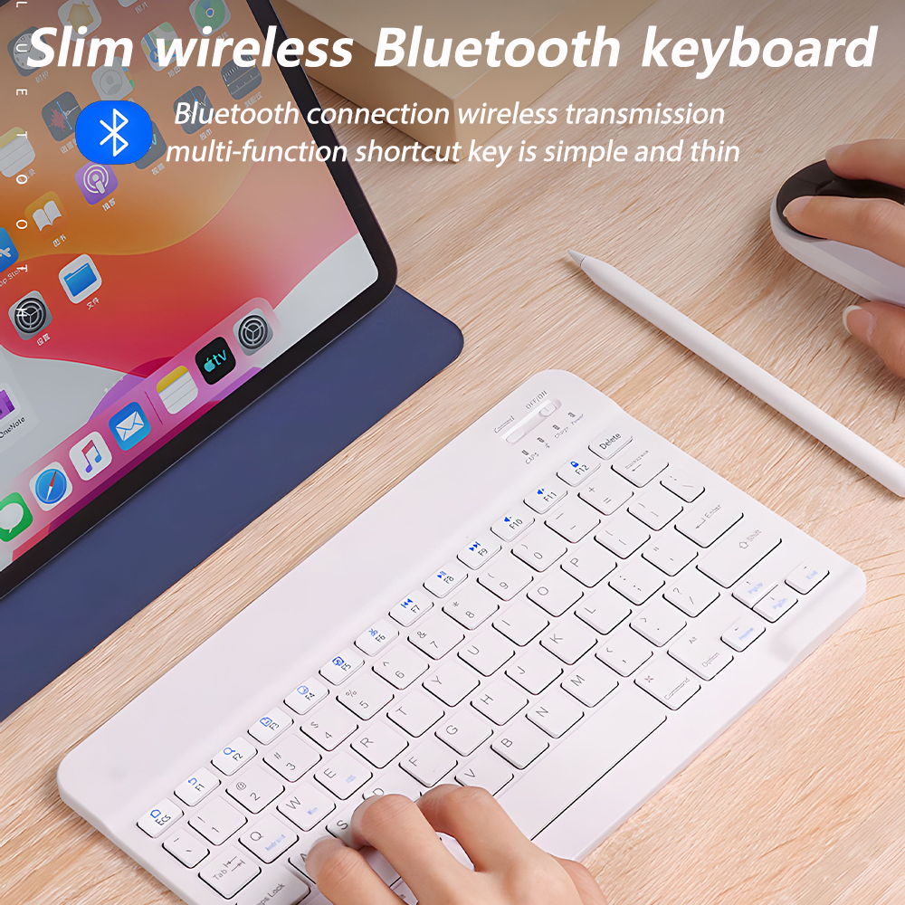 CASEPOKE For iPad Xiaomi Samsu - Desk Setup Keyboard recension och pris