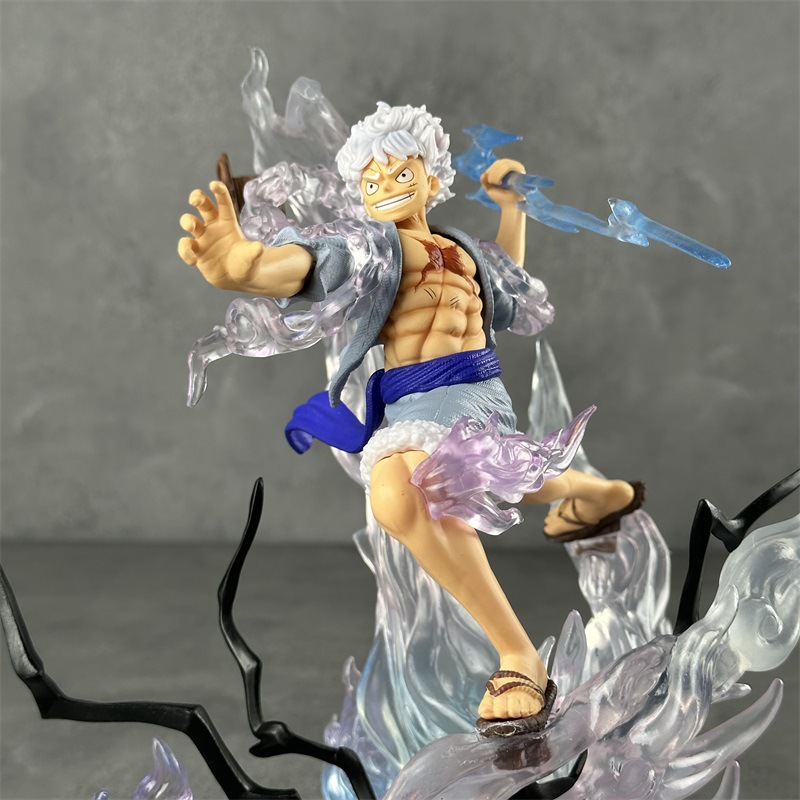 One Piece Luffy Gear 5 Sun God - Desk Setup Gear recension och pris