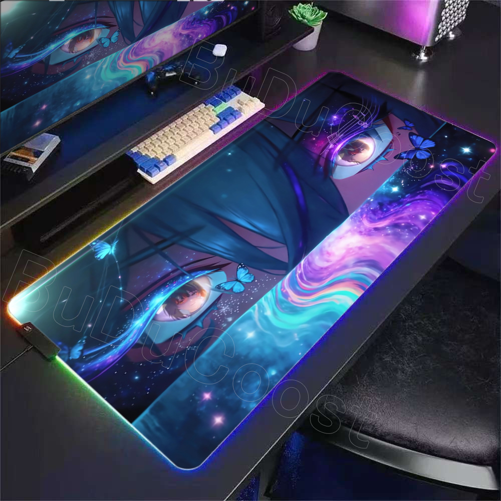RGB Desk Mat Beautiful Shoreke - Desk Setup Keyboard recension och pris