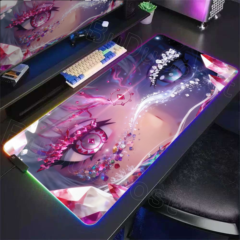 RGB Desk Mat Beautiful Shoreke - Desk Setup Keyboard recension och pris