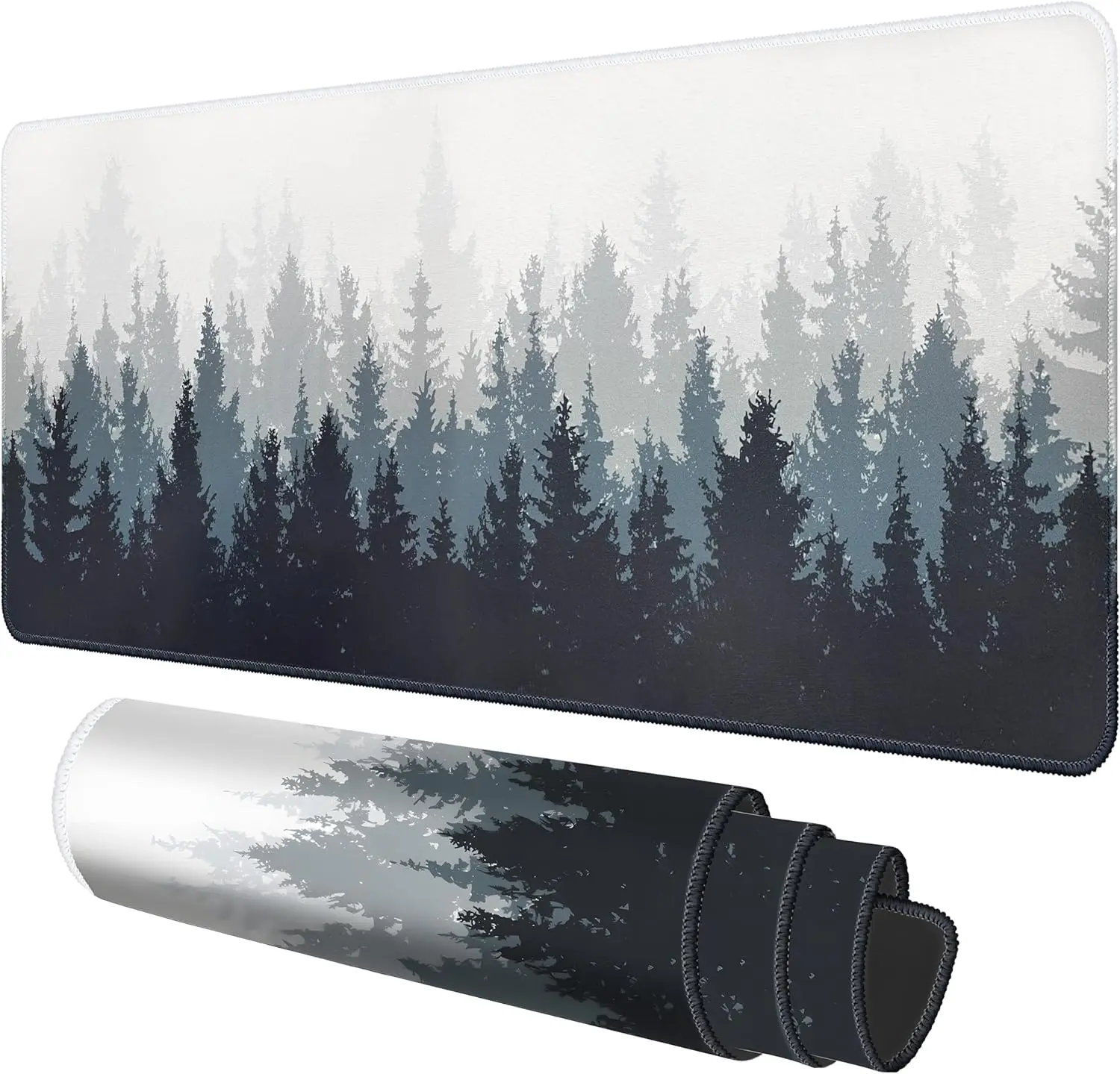 Forest Pattern Gaming Mouse Pa - Rubber Mat Desk recension och pris