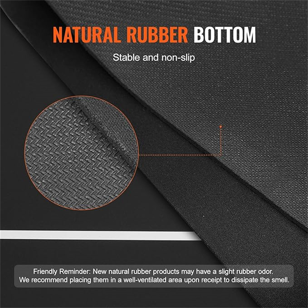 Round Rubber Professional Casi - Rubber Mat Desk recension och pris