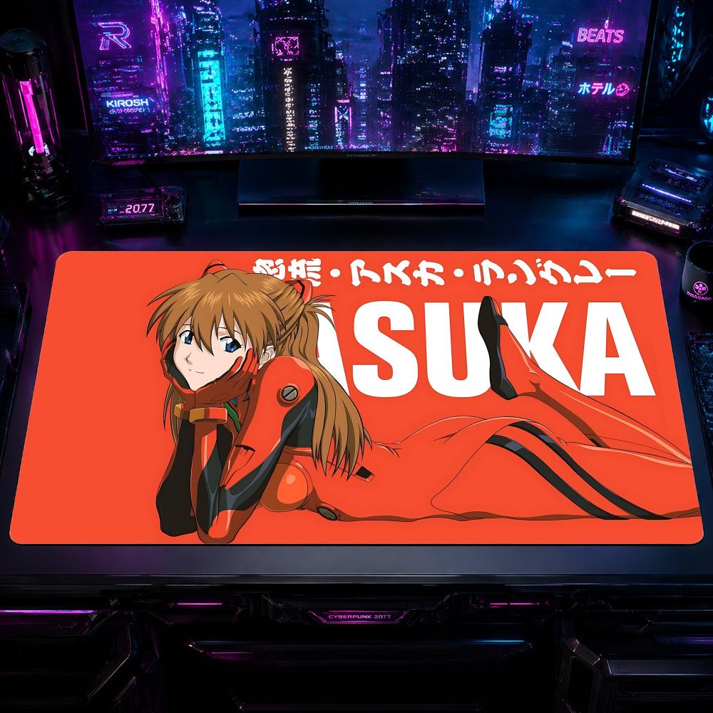 Gaming Mouse Pad NNeon Genesis - Desk Setup With Laptop recension och pris