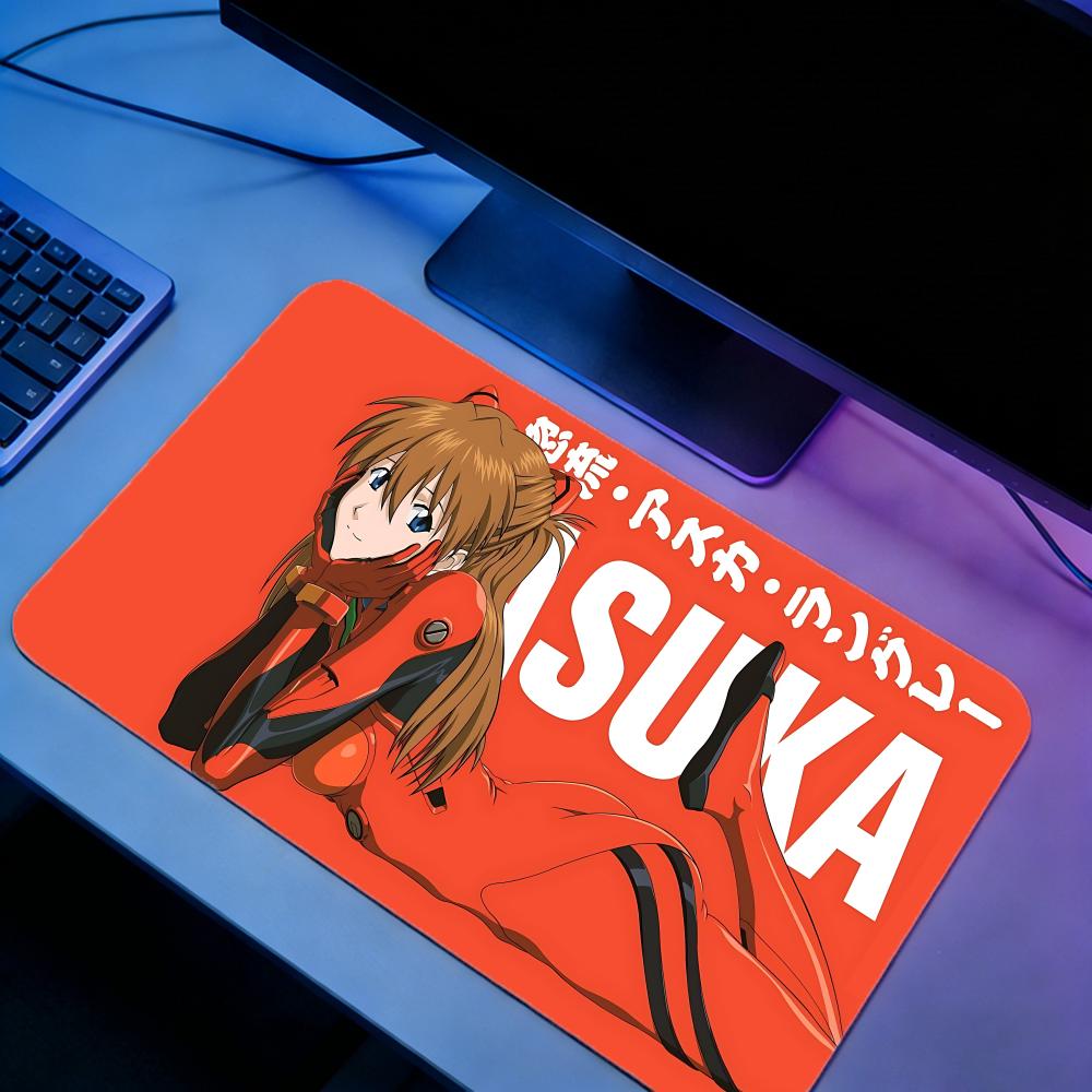 Gaming Mouse Pad NNeon Genesis - Desk Setup With Laptop recension och pris