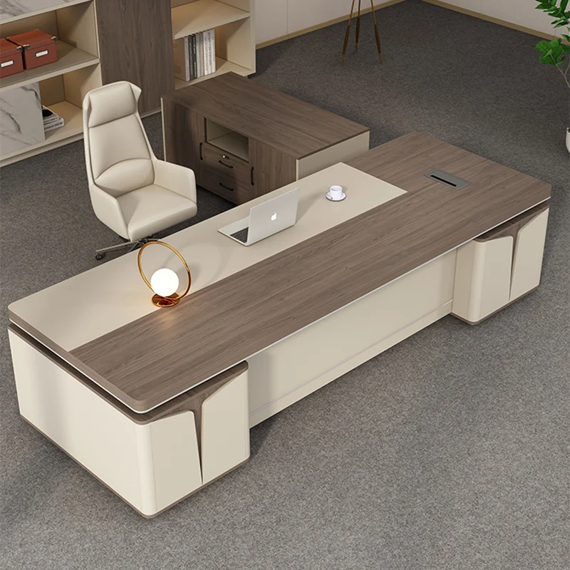 Minimalist Desk Furniture Offi - Desk Setup Corner recension och pris